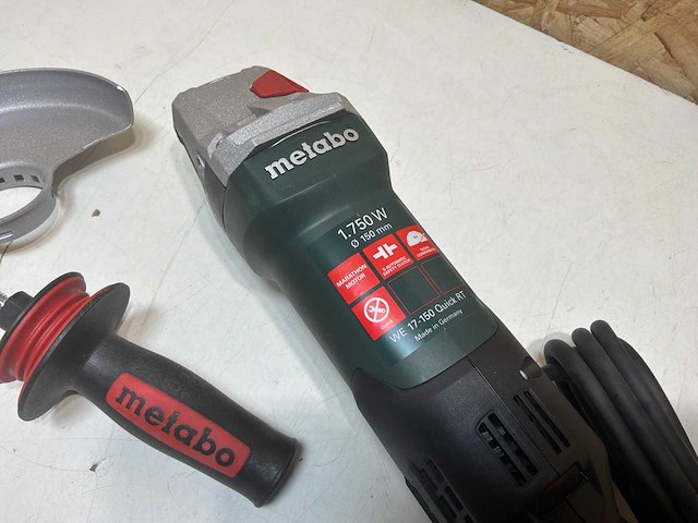 Metabo we 17-150 quick rt haakse slijper - afbeelding 6 van  11