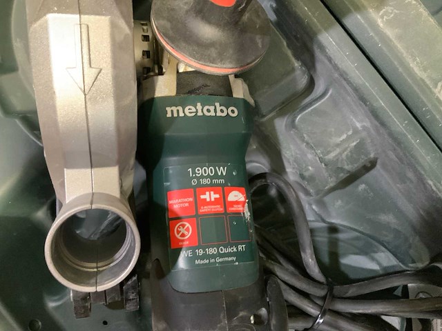 Metabo we 19-180 quick rt muurzaag - afbeelding 3 van  5