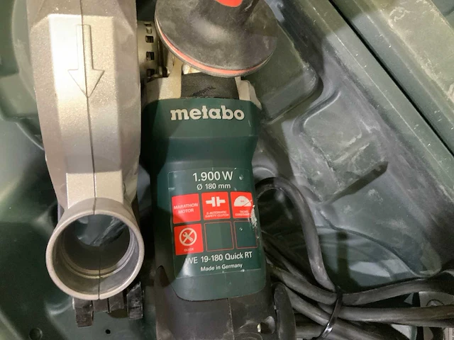 Metabo we 19-180 quick rt muurzaag - afbeelding 3 van  5