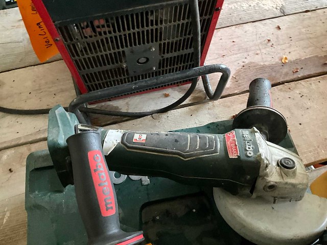 Metabo wpb 18 lt bl haakse slijpmachine (2x) - afbeelding 3 van  4