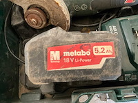 Metabo wpb 18 ltx haakse slijpmachine - afbeelding 2 van  2
