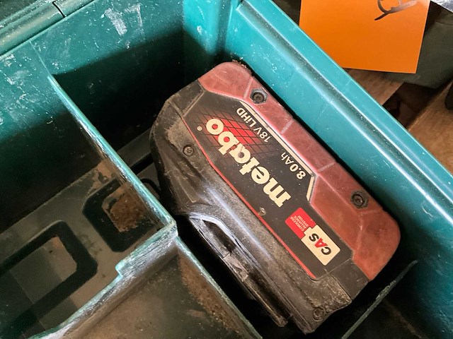 Metabo wpb 18 ltx haakse slijpmachine - afbeelding 2 van  2