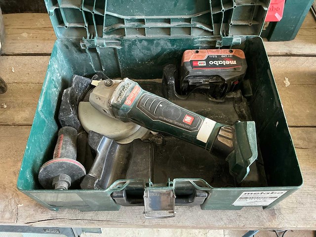Metabo wpb18ltx haakse slijpmachine - afbeelding 1 van  3