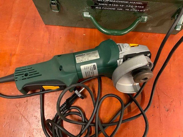 Metabo wsp 7-115 quick haakse slijpmachine - afbeelding 2 van  9