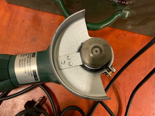 Metabo wsp 7-115 quick haakse slijpmachine - afbeelding 3 van  9