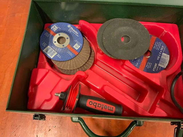 Metabo wsp 7-115 quick haakse slijpmachine - afbeelding 8 van  9