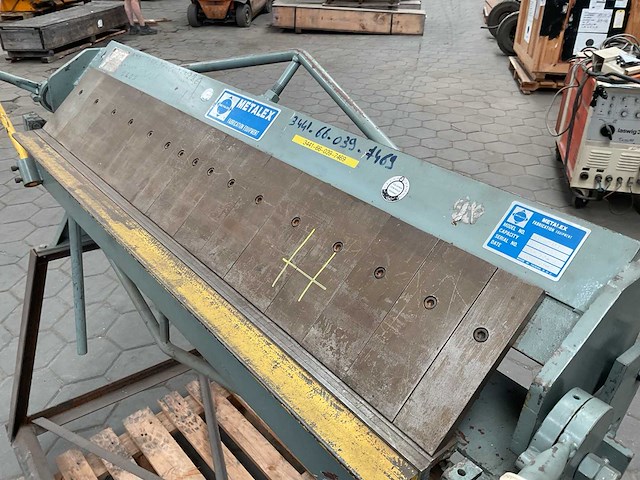 Metaflex fp-b4816 buigmachine - afbeelding 5 van  7