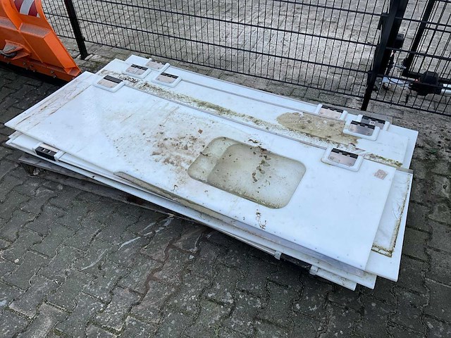 Metaflex kunstof koeldeur (4x) - afbeelding 1 van  4