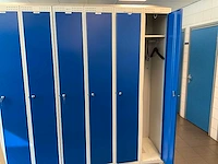 Metal, blika kleedkamer lockers en banken (31x) - afbeelding 29 van  34