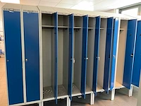 Metal, blika kleedkamer lockers en banken (31x) - afbeelding 15 van  34