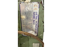 Metal horizontal band saw ue-330757 bandzaagmachine - afbeelding 7 van  8
