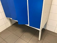 Metal kleedkamer lockers en banken (13x) - afbeelding 8 van  27