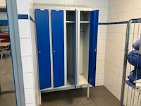 Metal kleedkamer lockers en banken (13x) - afbeelding 16 van  27