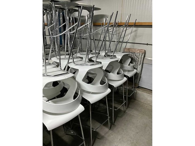 Metal mobil arredo ibis design barkrukken (14x) - afbeelding 7 van  8