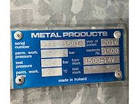 Metal products - 2016 - 1500-1 4v - gegalvaniseerde lucht buffer tank - afbeelding 8 van  9