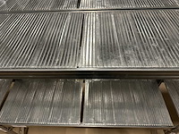 Metal-sistem legbordstelling 6x20 - afbeelding 1 van  1