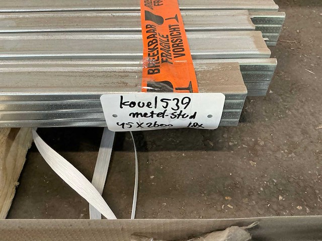 Metal stud 45x2600 mm (18x) - afbeelding 5 van  5