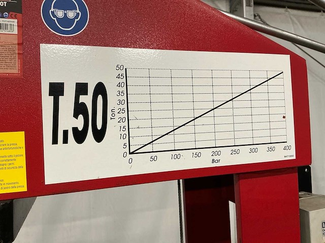 Metal works - pph50b - hydraulic press - 2015 - afbeelding 8 van  17