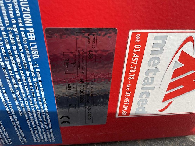 Metalced 436 hefbrug - afbeelding 3 van  8