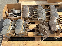 Metalen 4-bladige scheepsschroef (40x) - afbeelding 1 van  2