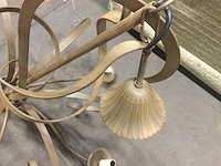 Metalen 6-armige kroonluchter - afbeelding 3 van  3