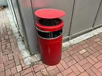 Metalen afvalbak - afbeelding 1 van  2