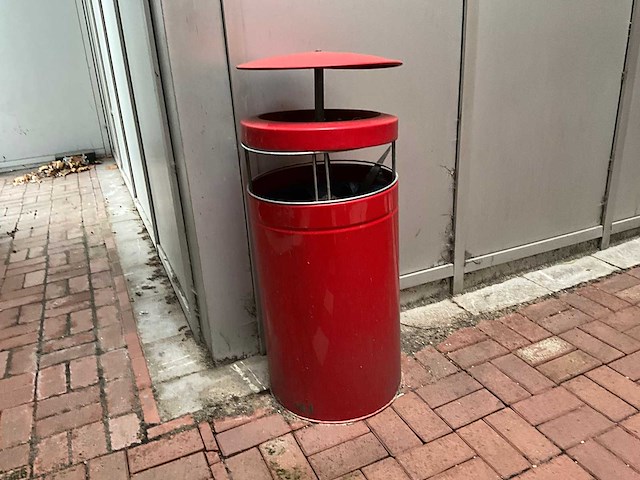 Metalen afvalbak - afbeelding 2 van  2