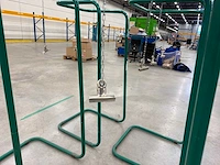 Metalen afvalzakstandaard / afvalzakhouder met klembevestiging (4x) - afbeelding 2 van  4