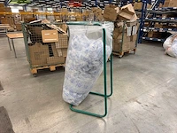 Metalen afvalzakstandaard / afvalzakhouder met klembevestiging (8x) - afbeelding 3 van  3