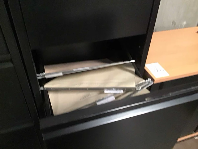 Metalen archiefkasten (2x) - afbeelding 2 van  3