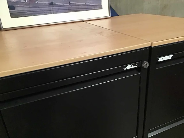 Metalen archiefkasten (2x) - afbeelding 3 van  3