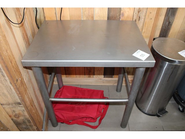 Metalen bijzettafel, afm. 70 x 50 x 75 cm. - afbeelding 2 van  2