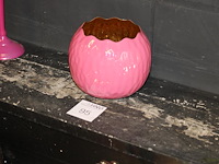 Metalen bloemenpot met doorsnede 22 cm. - afbeelding 1 van  2