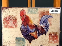 Metalen bord cocktail - afbeelding 1 van  1