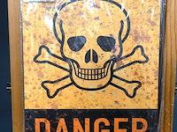 Metalen bord danger - afbeelding 1 van  1