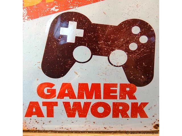 Metalen bord do not disturb - afbeelding 3 van  5