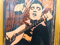 Metalen bord elvis - afbeelding 1 van  1