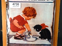 Metalen bord good housekeeping
