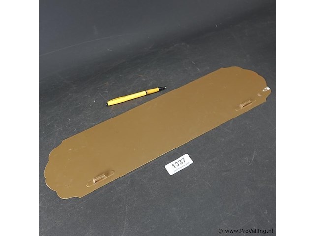 Metalen bord kitchen help wanted - afbeelding 5 van  5