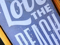 Metalen bord love the beach - afbeelding 4 van  5