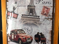 Metalen bord paris - afbeelding 1 van  1