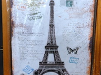 Metalen bord paris