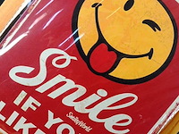 Metalen bord smile - afbeelding 2 van  5