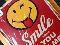 Metalen bord smile - afbeelding 3 van  5