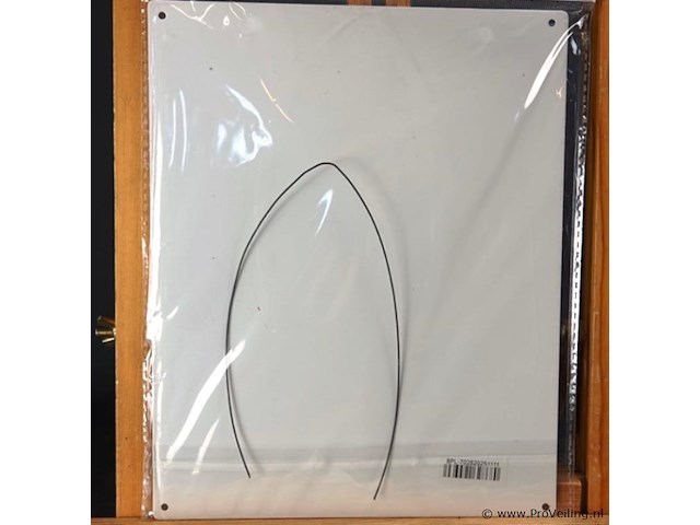 Metalen bord smile - afbeelding 5 van  5