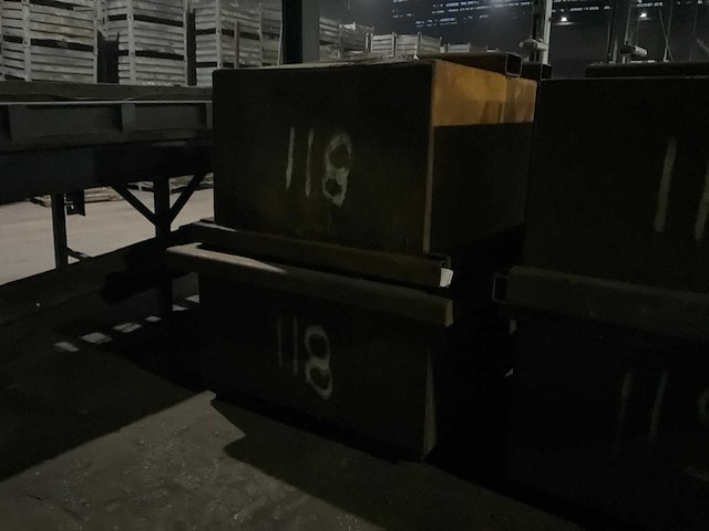 Metalen container (2x) - afbeelding 1 van  3