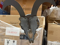 Metalen decoratie geit - afbeelding 4 van  6