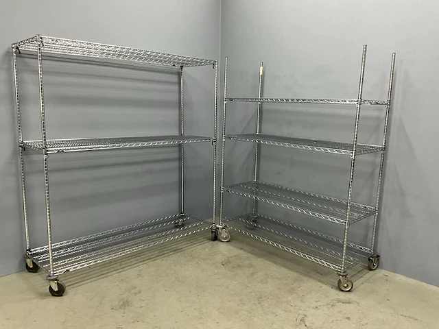 Metalen draadstellingkast (2x) - afbeelding 1 van  8