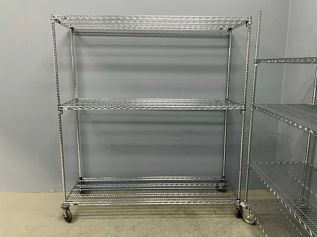 Metalen draadstellingkast (2x) - afbeelding 3 van  8