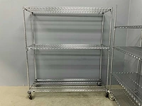 Metalen draadstellingkast (2x) - afbeelding 3 van  8